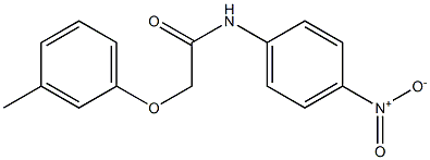 2-(3-methylphenoxy)-N-(4-nitrophenyl)acetamide|