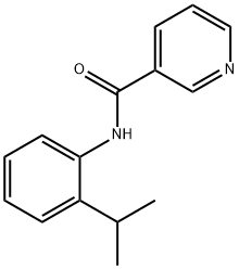 N-(2-isopropylphenyl)nicotinamide Structure