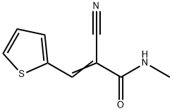 2-cyano-N-methyl-3-(2-thienyl)acrylamide|