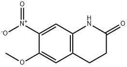 6-methoxy-7-nitro-3,4-dihydroquinolin-2(1H)-one,359864-61-2,结构式