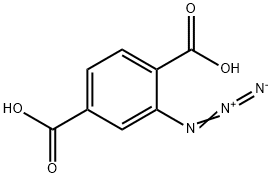 2-azido terephthalic acid Structure