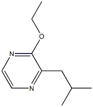 2-乙氧基-3-异丁基吡嗪 结构式
