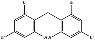 Benzene, 1,1''''-Methylenebis[2,4,6-tribroMo- Structure