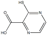 3-sulfanylpyrazine-2-carboxylic acid Structure