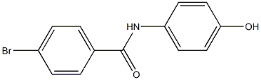 4-bromo-N-(4-hydroxyphenyl)benzamide Structure