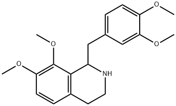 1-(3,4-dimethoxy-benzyl)-7,8-dimethoxy-1,2,3,4-tetrahydro-isoquinoline Struktur