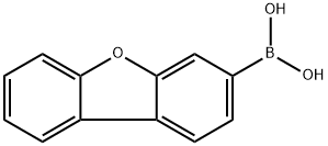 dibenzo[b,d]furan-3-ylboronic acid Structure