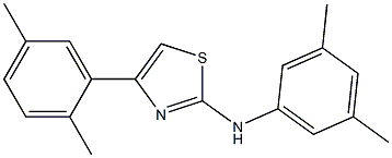 N-(3,5-dimethylphenyl)-N-[4-(2,5-dimethylphenyl)-1,3-thiazol-2-yl]amine|