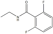 N-ethyl-2,6-difluorobenzamide 化学構造式