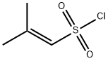 1-Propene-1-sulfonyl chloride, 2-methyl- 结构式