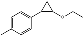 Benzene, 1-(2-ethoxycyclopropyl)-4-Methyl- Structure