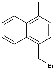 1-Bromomethyl-4-methylnaphthalene Structure