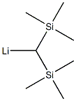 Lithium, [bis(trimethylsilyl)methyl]- Structure