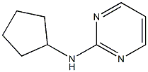 N-cyclopentylpyrimidin-2-amine Struktur