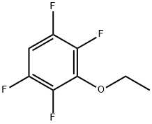 1-エトキシ-2,3,5,6-テトラフルオロベンゼン 化学構造式