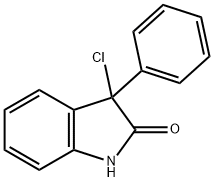 3-氯-3-苯基-1,3-二氢吲哚-2-酮, 42773-27-3, 结构式