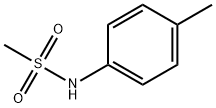 N-(4-methylphenyl)methanesulfonamide Struktur