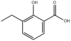 3-ethyl-2-hydroxybenzoic acid Struktur