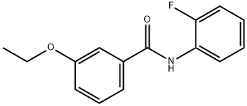 3-ethoxy-N-(2-fluorophenyl)benzamide Structure