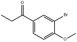 1-(3-bromo-4-methoxyphenyl)propan-1-one Structure