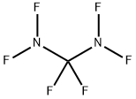 bis(difluoroamino)difluoromethane 化学構造式