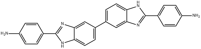 Benzenamine, 4,4'-[5,5'-bi-1H-benzimidazole]-2,2'-diylbis- Structure