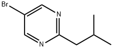 5-Bromo-2-(iso-butyl)pyrimidine Structure