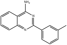 4-Amino-2-(3-tolyl)quinazoline Structure