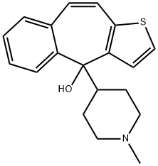 酮替芬杂质16,4506-57-4,结构式