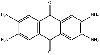 9,10-Anthracenedione, 2,3,6,7-tetraamino- Struktur