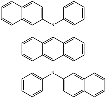 9,10-双[N-(2-萘基)苯胺基]蒽,473717-08-7,结构式