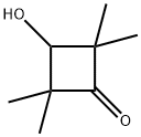 3-hydroxy-2,2,4,4-tetramethylcyclobutan-1-one 化学構造式