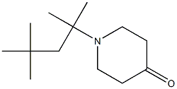 1-(2,4,4-trimethylpentan-2-yl)piperidin-4-one Structure