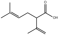 4-Hexenoic acid, 5-methyl-2-(1-methylethenyl)-