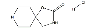 8-methyl-1-oxa-3,8-diazaspiro[4.5]decan-2-one hydrochloride, 5053-10-1, 结构式