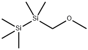 Disilane, (methoxymethyl)pentamethyl- Structure