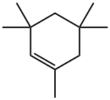 Cyclohexene, 1,3,3,5,5-pentamethyl- 化学構造式