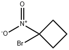 1-Bromo-1-nitrocyclobutane 化学構造式