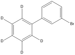 3-bromo-1,1'-biphenyl-2',3',4',5',6'-d5 Structure