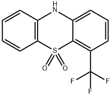 517-29-3 10H-PHENOTHIAZINE, 4-(TRIFLUOROMETHYL)-, 5,5-DIOXIDE