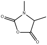 2,5-Oxazolidinedione, 3,4-dimethyl- Structure