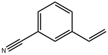 3-乙烯基苯甲腈 结构式