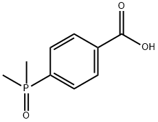 4-(Dimethylphosphoryl)benzoic acid 化学構造式