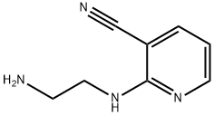 2-[(2-aminoethyl)amino]nicotinonitrile Struktur