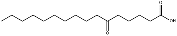 6-ケトパルミチン酸 化学構造式