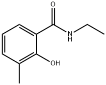 N-乙基-2-羟基-3-甲基苯甲酰胺, 55477-58-2, 结构式