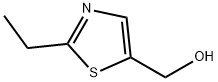 (2-ethyl-1,3-thiazol-5-yl)methanol 化学構造式