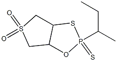2-sec-butyltetrahydrothieno[3,4-d][1,3,2]oxathiaphosphole 5,5-dioxide 2-sulfide,56328-13-3,结构式