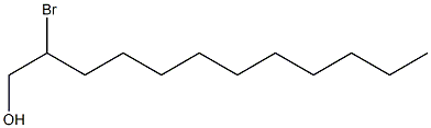 1-Dodecanol,2-bromo- Structure
