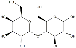 4-O-ALPHA-D-吡喃半乳糖基-D-葡萄糖,56907-30-3,结构式